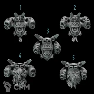 Описание картинки Space Wolves Jump Pack от Dr. Printicus по цене 100руб | Свободный Рынок Миниатюр - СРМ