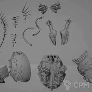 Описание картинки Venomcrawler от Formosa Printing по цене 1 050руб | Свободный Рынок Миниатюр - СРМ