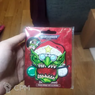 Описание картинки Da Red Gobbo Fridge magnet/bottle opener от Punisher2164 по цене 2 000руб | Свободный Рынок Миниатюр - СРМ