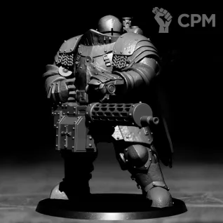 Описание картинки Heavy Mechanised Infantry от Подземный человек по цене 850руб | Свободный Рынок Миниатюр - СРМ
