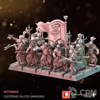 Описание картинки Grave Guard / Barrow Guard /Deathrattle Skeletons - 10 Штук от MrMetalHorror по цене 1 000руб | Свободный Рынок Миниатюр - СРМ