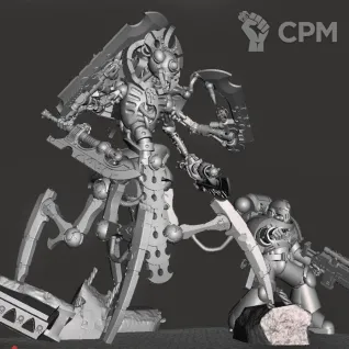 Описание картинки Illuminor Szeras от MrMetalHorror по цене 350руб | Свободный Рынок Миниатюр - СРМ