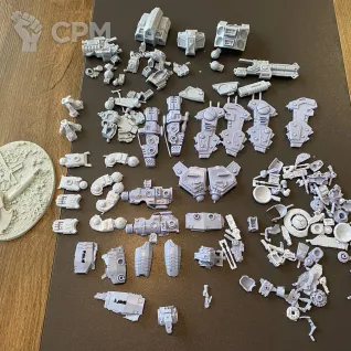 Описание картинки XV109 Y'Vahra Battlesuit от ArtyomKosh по цене 3 000руб | Свободный Рынок Миниатюр - СРМ