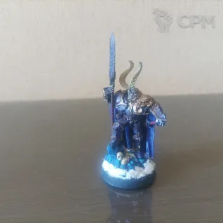 Описание картинки Chaos Lord пеший, AoS (литьё) от LordNest по цене 600руб | Свободный Рынок Миниатюр - СРМ