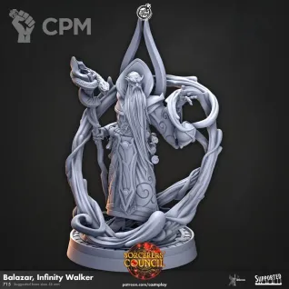 Описание картинки Master Mage / Empire Wizard / Маг / Колдун / Чарадей от MrMetalHorror по цене 275руб | Свободный Рынок Миниатюр - СРМ