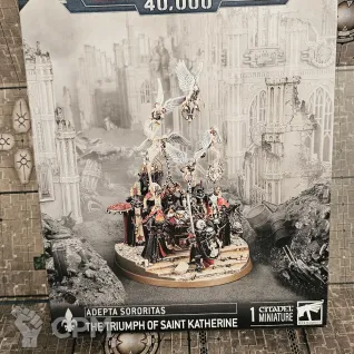 Описание картинки Adepta Sororitas The Triumph Of St Katherine от FANNUMAN по цене 9 700руб | Свободный Рынок Миниатюр - СРМ
