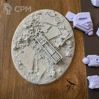 Описание картинки XV109 Y'Vahra Battlesuit от ArtyomKosh по цене 3 000руб | Свободный Рынок Миниатюр - СРМ