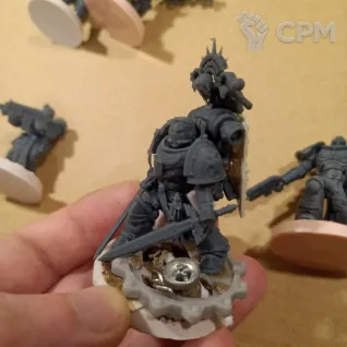 Описание картинки 2к пехоты, футслога в ностальгическом стиле от Epicprintstore по цене 16 000руб | Свободный Рынок Миниатюр - СРМ