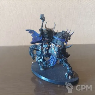 Описание картинки Chaos Lord on Daemonic Mount от LordNest по цене 1 000руб | Свободный Рынок Миниатюр - СРМ