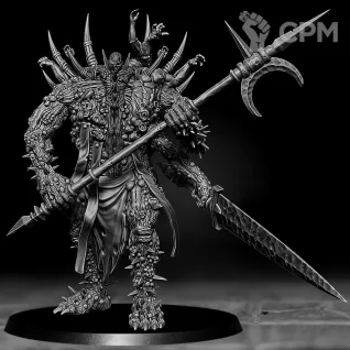 Описание картинки Seething Black - Desecrated Saint от Подземный человек по цене 1 400руб | Свободный Рынок Миниатюр - СРМ