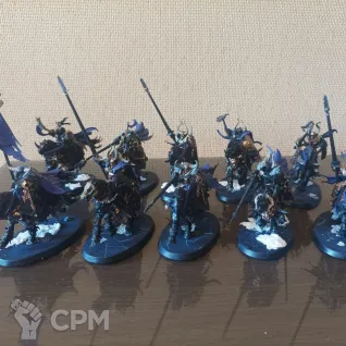 Описание картинки Chaos Knights (AoS, 10 моделей) от LordNest по цене 5 500руб | Свободный Рынок Миниатюр - СРМ