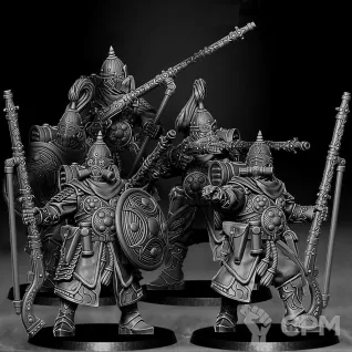 Описание картинки Beduins of Al Badia - Jannisaries от Подземный человек по цене 850руб | Свободный Рынок Миниатюр - СРМ