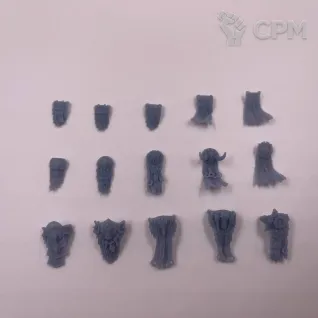 Описание картинки Пряжки и повязки Космических Волков от Подземный человек по цене 250руб | Свободный Рынок Миниатюр - СРМ