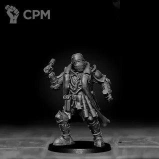 Описание картинки Cadaver Corps Artificial Infantry от Подземный человек по цене 710руб | Свободный Рынок Миниатюр - СРМ