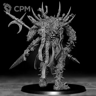 Описание картинки Seething Black - Desecrated Saint от Подземный человек по цене 1 400руб | Свободный Рынок Миниатюр - СРМ