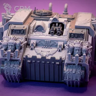 Описание картинки Апгрейд Детей Императора для Land Raider от HoujouSatoko по цене 1 750руб | Свободный Рынок Миниатюр - СРМ