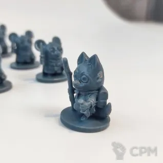 Описание картинки Миниатюры (миплы) для настольной игры Корни (Root) от Miniature_Forge по цене 1 700руб | Свободный Рынок Миниатюр - СРМ