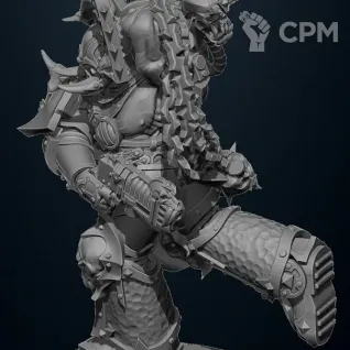Описание картинки Kharn от MrMetalHorror по цене 300руб | Свободный Рынок Миниатюр - СРМ