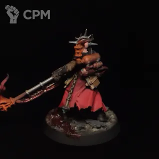 Описание картинки Ministorum Priest with Vindictor от nlmard по цене 3 800руб | Свободный Рынок Миниатюр - СРМ