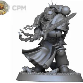 Описание картинки Emperor's Champion от Helnex workshop  по цене 450руб | Свободный Рынок Миниатюр - СРМ
