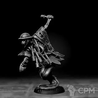 Описание картинки Ghosts of the Nomansland - Dead Soldiers от Подземный человек по цене 1 500руб | Свободный Рынок Миниатюр - СРМ