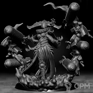 Описание картинки Phosphor WItch Matriarch от Подземный человек по цене 850руб | Свободный Рынок Миниатюр - СРМ