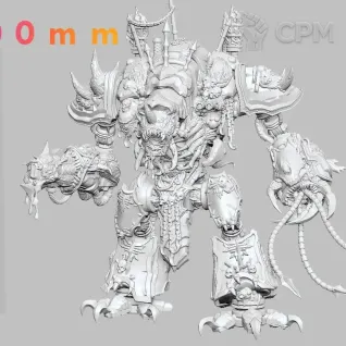 Описание картинки Chaos Knight от MrMetalHorror по цене 4 750руб | Свободный Рынок Миниатюр - СРМ