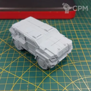 Описание картинки Cyberpunk - BullMastiff от Horlunov по цене 500руб | Свободный Рынок Миниатюр - СРМ