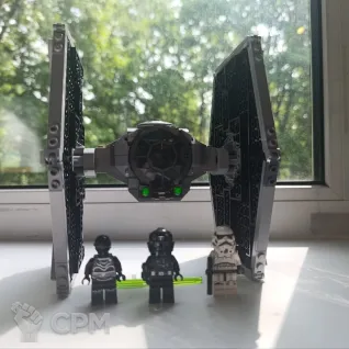 Описание картинки Lego Star Wars имперский истребитель Tie fighter от Sweety_Tang по цене 5 000руб | Свободный Рынок Миниатюр - СРМ