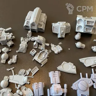 Описание картинки XV109 Y'Vahra Battlesuit от ArtyomKosh по цене 3 000руб | Свободный Рынок Миниатюр - СРМ