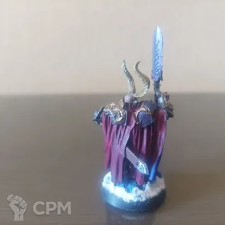 Описание картинки Chaos Lord пеший, AoS (литьё) от LordNest по цене 600руб | Свободный Рынок Миниатюр - СРМ