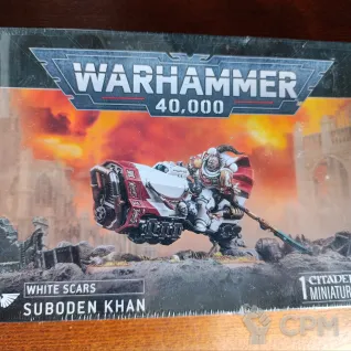 Описание картинки Space Marines / White Scars: Suboden Khan от SlllP по цене 5 000руб | Свободный Рынок Миниатюр - СРМ