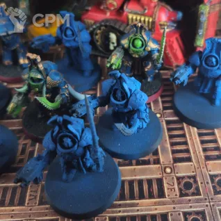 Описание картинки Scarab Occult Terminators от FANNUMAN по цене 10 000руб | Свободный Рынок Миниатюр - СРМ