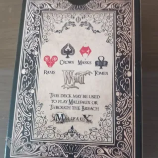 Описание картинки Malifaux Fate Deck от LordNest по цене 900руб | Свободный Рынок Миниатюр - СРМ