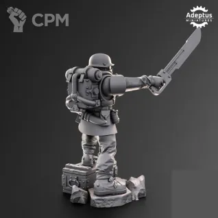 Описание картинки Commander. Koelner Regiment. Imperial Guard. (FULL PACK) от Manufactorum76 по цене 280руб | Свободный Рынок Миниатюр - СРМ