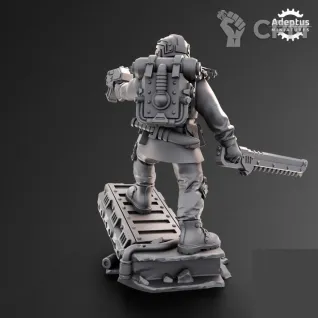 Описание картинки Commander. Warden Regiment. Imperial Guard (FULL PACK) от Manufactorum76 по цене 280руб | Свободный Рынок Миниатюр - СРМ
