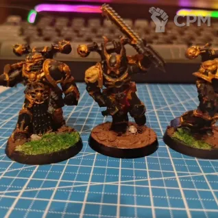 Описание картинки Chaos Space Marines от User61368 по цене 4 000руб | Свободный Рынок Миниатюр - СРМ