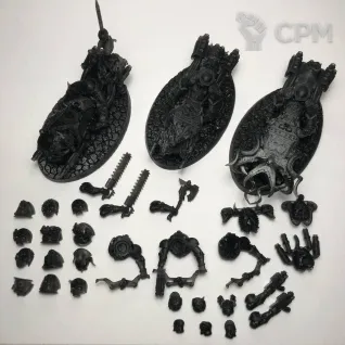 Описание картинки Chaos Space Marines Bikers от WahaShop по цене 1 800руб | Свободный Рынок Миниатюр - СРМ