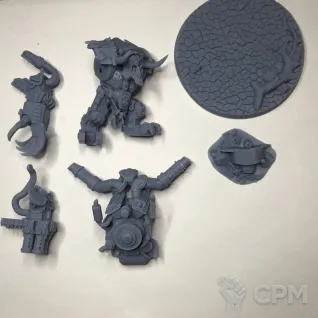 Описание картинки Ghazghkull Thraka от WahaShop по цене 900руб | Свободный Рынок Миниатюр - СРМ