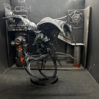 Описание картинки Winged Hive Tyrant от Kapers Point по цене 1 151руб | Свободный Рынок Миниатюр - СРМ