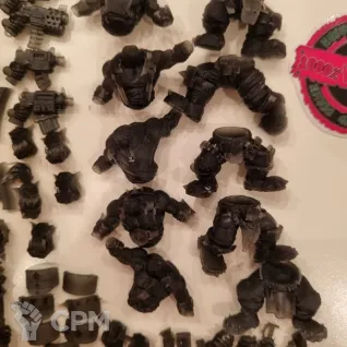 Описание картинки Melee/Pistol Orc Lads. Бойзы с чоппами х 5 от у Васи по цене 900руб | Свободный Рынок Миниатюр - СРМ