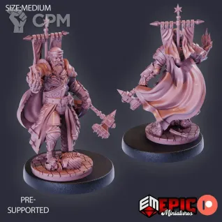 Описание картинки Warrior Priest of Sigmar от MrMetalHorror по цене 350руб | Свободный Рынок Миниатюр - СРМ