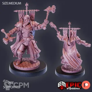 Описание картинки Warrior Priest of Sigmar от MrMetalHorror по цене 350руб | Свободный Рынок Миниатюр - СРМ