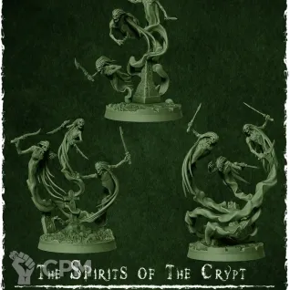 Описание картинки Spirit Hosts от MrMetalHorror по цене 500руб | Свободный Рынок Миниатюр - СРМ