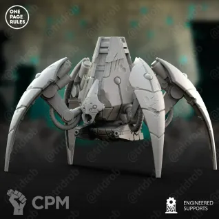 Описание картинки Canoptek Spyder от MrMetalHorror по цене 800руб | Свободный Рынок Миниатюр - СРМ