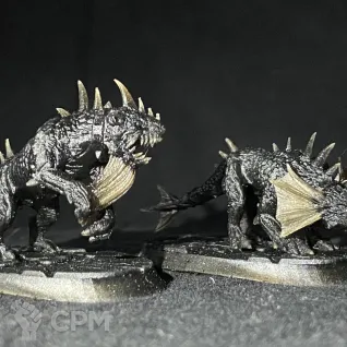 Описание картинки Псы / Flesh Hounds от OASIS PRINTS по цене 700руб | Свободный Рынок Миниатюр - СРМ