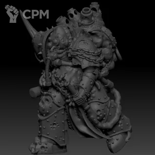 Описание картинки Foul Blightspawn от GregoryPrint по цене 200руб | Свободный Рынок Миниатюр - СРМ