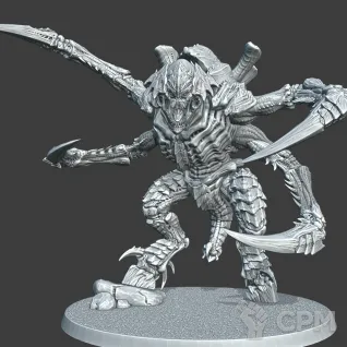 Описание картинки Screamer-Killer от GregoryPrint по цене 1 400руб | Свободный Рынок Миниатюр - СРМ