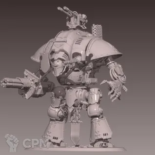Описание картинки Imperial Knight Warden печатный от Koda WorkShop по цене 4 100руб | Свободный Рынок Миниатюр - СРМ