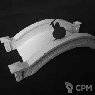 Описание картинки Мост 15.5х7см от Capitan Martinez по цене 600руб | Свободный Рынок Миниатюр - СРМ